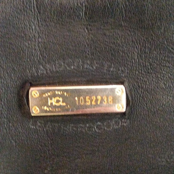 Vintage HCL black leather bucket bag 1052736 - Picture 3 of 13